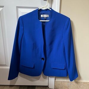 Kasper Blue Women's Blazer Size 12P